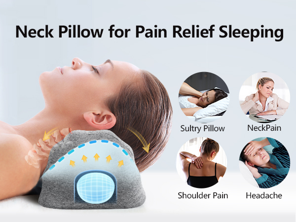 Neck Pillow for Pain Relief Sleeping
