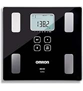 Omron Body Composition Monitor and Scale with Bluetooth Connectivity – 6 Body Metrics & Unlimited...
