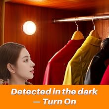 LED Motion Sensor Lights, Stick on Lights, Puck Lights, Closet Lights,Night Lights, STAR-SPANGLED