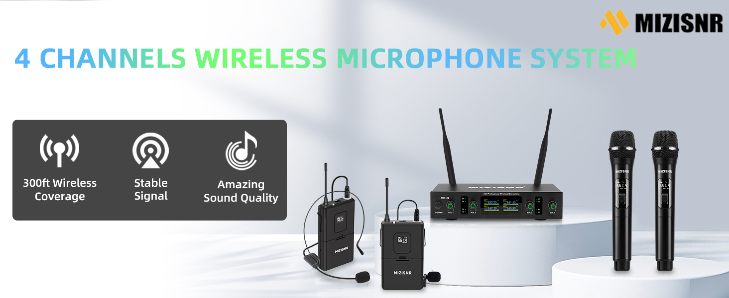 UHF WIRELESS MICROPHONE SYSTEM