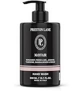 Preston Lane Luxury Hand Wash, Mayfair Scent | Hydrating and Nourishing Formula with Organic Oils...