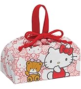 Skater hello Kitty Drawstring Lunch Bag