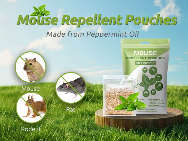 Mouse Repellent Pouches