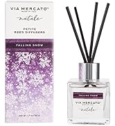 Via Mercato Natalie Petite Reed Diffusor - Falling Snow