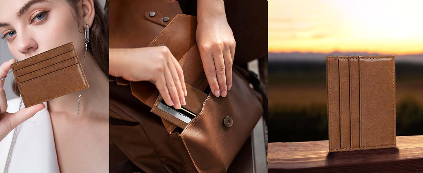 card holder wallet slim wallet credit card wallet mens wallet