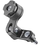 Interphone, Barclamp Mount, Attachment Bracket for The Riser of The Motorbike, Flexible and Pract...