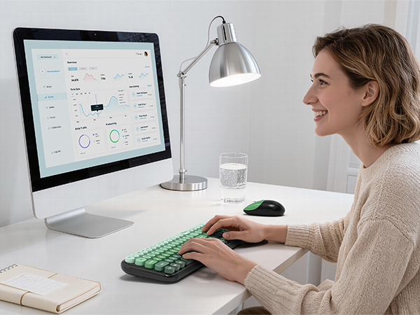 cute keyboard and mouse wireless