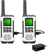 Retevis RT45 Rechargeable Walkie Talkies, Long Range Walkie Talkies for Adults, Portable FRS 2 Wa...