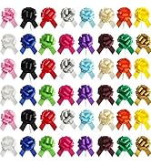 48 Pcs Pull Bows,6 Inch Gift Bows for Presents,Birthday,Anniversary,Party,Christmas,Wreath,Holida...