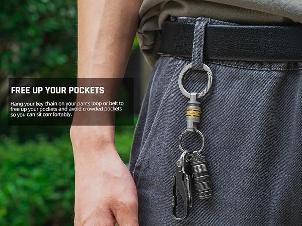 keychain quick release