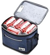 Insulated Lunch Box for Adults Men Women - Leakproof Reusable Soft Cooler Bag with Adjustable Sho...