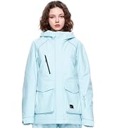HIGH EXPERIENCE Ski Jacket Snowboard Coat Snow Winter Waterproof Insulated Windproof Baggy Warm H...
