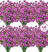Realistic artificial flowers