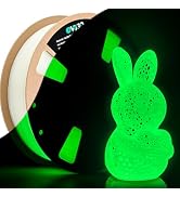 OVV3D Glow in The Dark Filament, Christmas Glow PLA Filament 1.75mm +/- 0.02mm for 3D Printing, G...