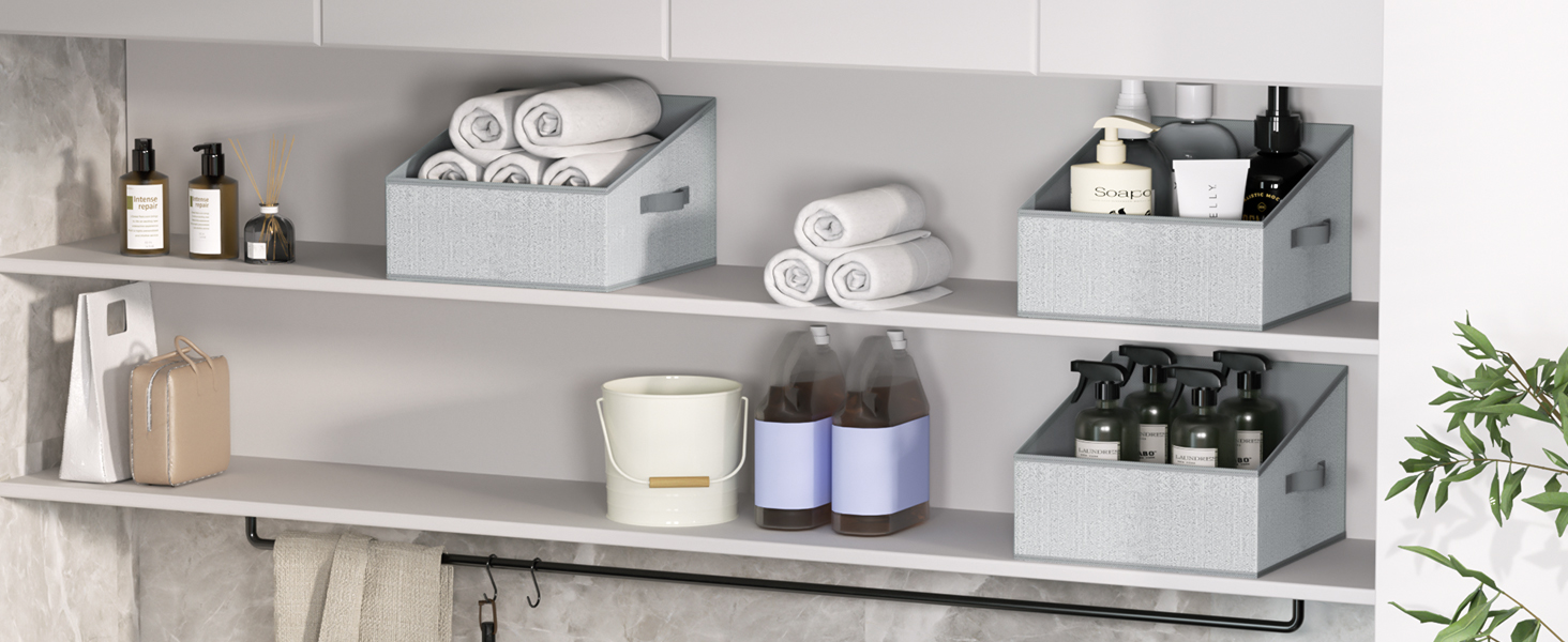 closet storage bins