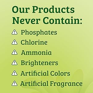 never contains
