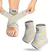 ankle comperssion sleeve adjustable support brace running workout