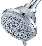 Nuodan High Pressure Shower Head - 5 Spray Modes Powerful Pressure Boosting Showerhead For Bathro...