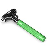 OUDEW Car Safety Hammer, Car Glass Breaker with Seat Belt Cutter, Automotive Escape Tool, Metal W...