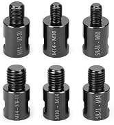 SUNJOYCO 6 PCS Angle Grinder Adapter, Angle Grinder Attachments Converter for Cut Off Wheel, Poli...