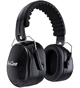 ProCase Noise Reduction Safety Ear Muffs, 32dB Hearing Protection Earmuffs Ear Defenders with Adj...