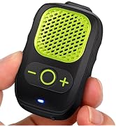 ShellHome Wearable Bluetooth Speaker, 30H Working Time Clip-On Wireless Jobsite Pro Water-Resista...