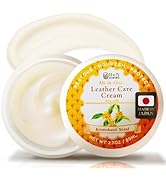 HIBINO | Leather Conditioner for Purses, Bags, Shoes & Furniture | All-in-One Cream to Clean, Res...