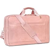 Stuery Faux Leather Messenger Bag for Men 17-17.3 Inch: Laptop Bag Briefcase Computer Handbags Sh...