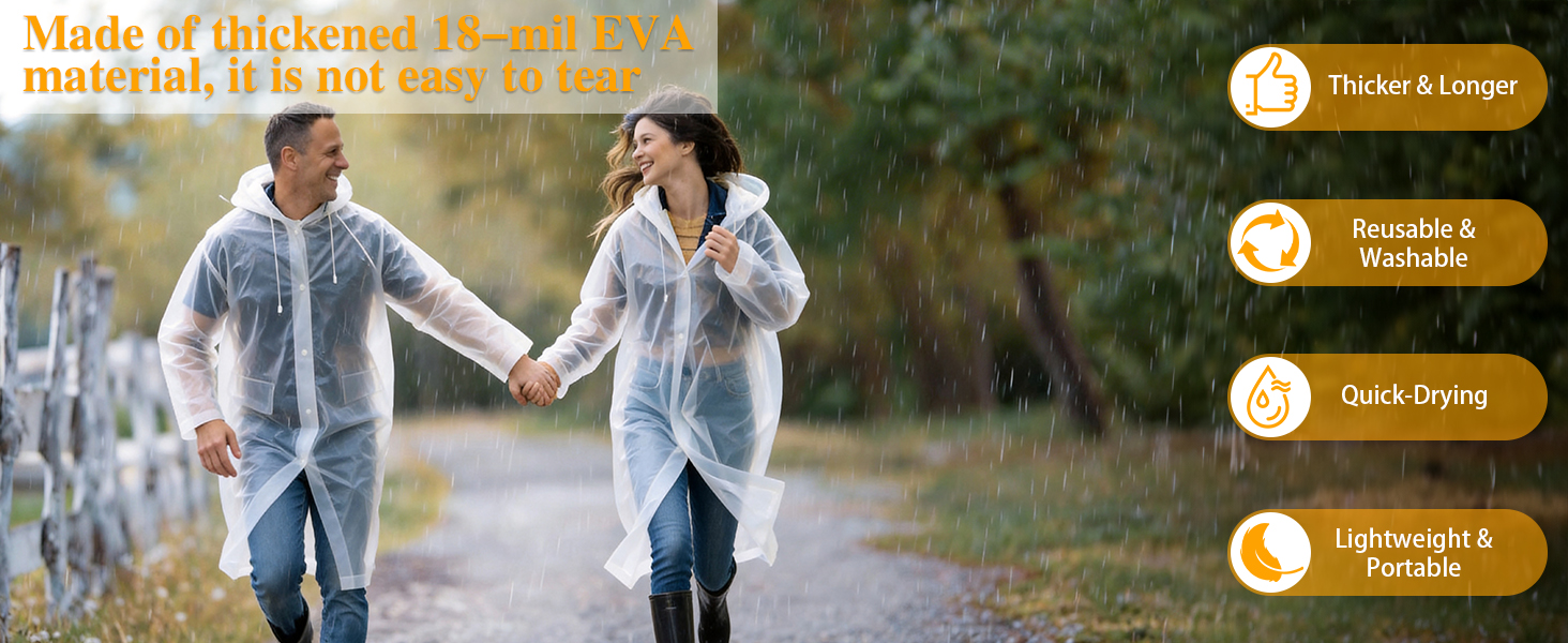rain ponchos for adults