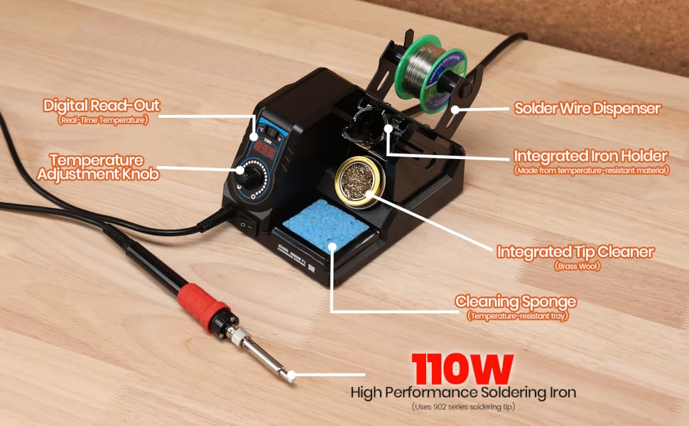EZTOOLS 926LED V1 on the table with Integrated design