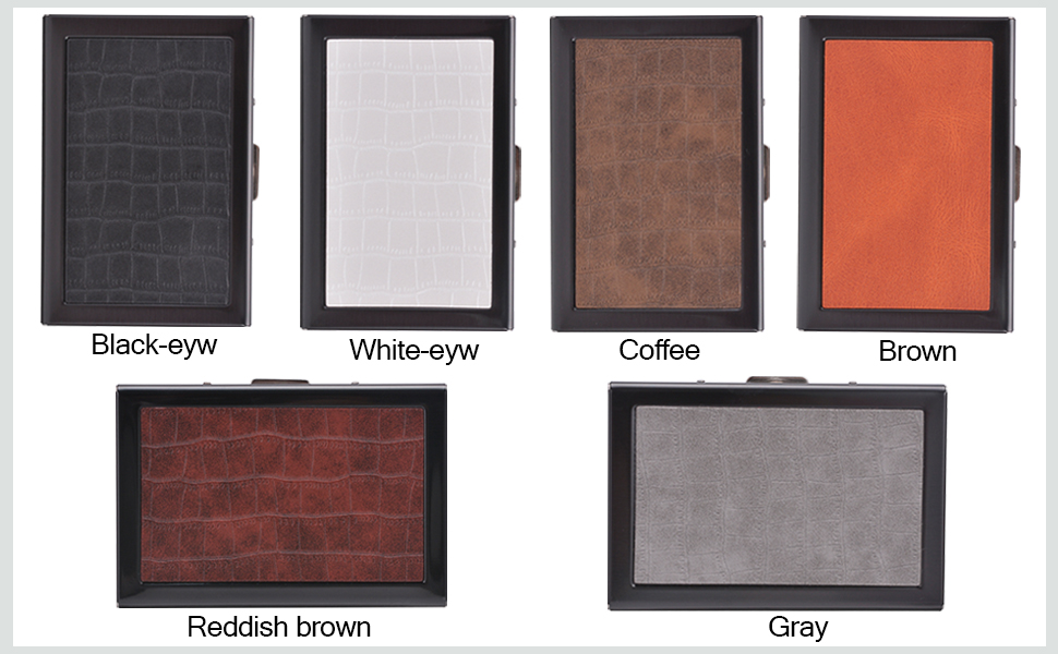Rfid Credit Card Holder Business Minimalist Credit Card Case Metal