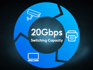 8 PORT GIGABIT POE SWITCH