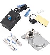 Hiorucet Fireplace Thermostat & Rheostat Variable Speed Control Switch for Universal Wood Stove a...