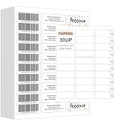 PAPRMA 1" x2-5/8 Address Label for Laser Inkjet Printer 2000 Sheets, Printable Shipping Label 30 ...