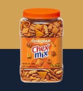 Chex Mix Cheddar Snack Mix, Salty Snacks Tub, 20 oz