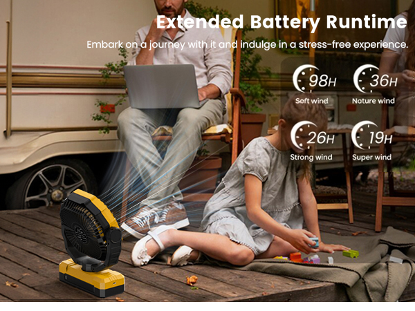 rechargeable fan
