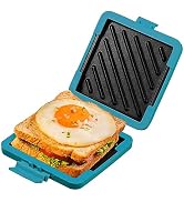 MKYSAIL Toaster,Microwave Toaster, Sandwich Maker, Panini Maker, Dishwasher Safe,NO Electricity,W...