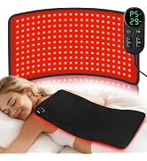 Ezona Red Light Therapy Pad for Body Pain, 24 x 12 inch Large Infrared Light Therapy with 660/ 85...