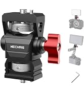 Mechrig Camera Monitor Mount with 1/4? Screw, Aluminum Field Monitor Mount for Video Light Microp...