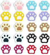 20Pcs Paw Print Magnets Fridge Magnets Cute Refrigerator Magnets Decorative Magnet Set for Locker...