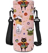 AUPET Water Bottle Sling Bag Carrier Crossbody Sleeve,Insulated Neoprene Bottle Case Holder Pouch...