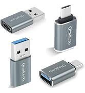 (4-Pack) 2 * Type C Female to A Male Charger Converter & 2 * USB C Male to USB Female OTG Adapter...
