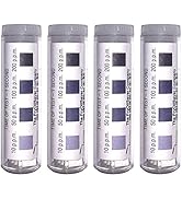 FryOilSaver Chlorine Test Strips for Restaurants, Precision Chlorine Test Paper, 4 x Vials of 100...