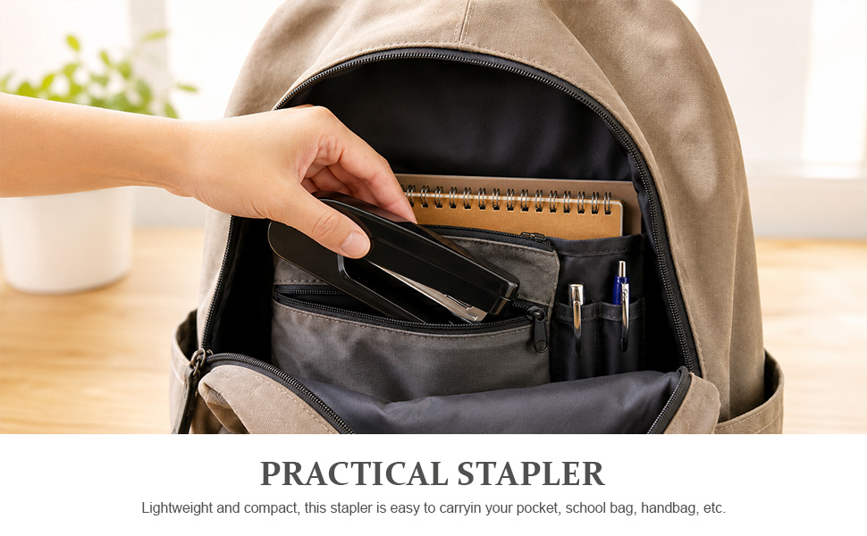 book stapler