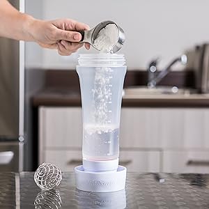 BlenderBottle Whiskware , easy directions , smooth batters, fast