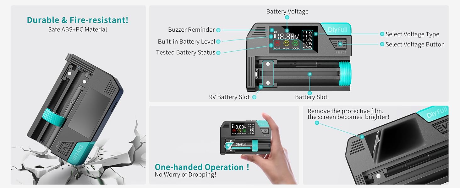 digital battery tester