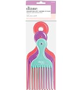Diane DBC008 Assorted Lift Combs - 3 PC Set