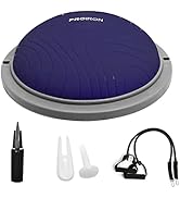 PROIRON Balance Ball Trainer - Air Dome Half Ball with Resistance Bands & Nonslip Base - 660lbs C...