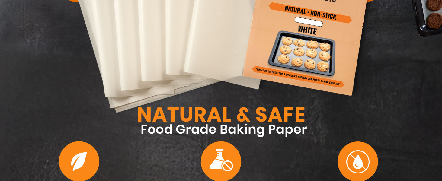 parchment paper sheets for baking