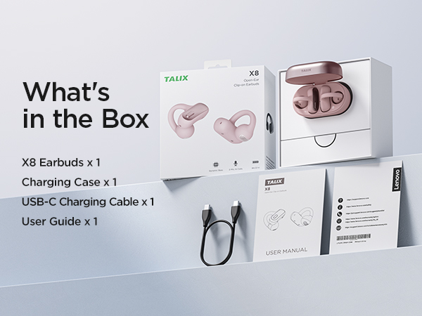 clip-on open-ear earbuds